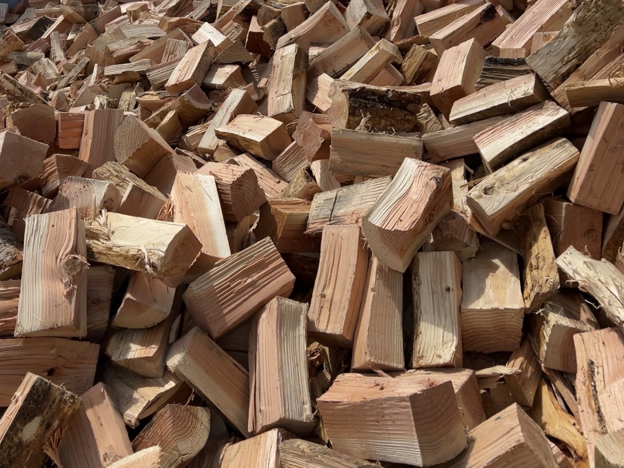*SPECIAL* Semi-Seasoned Oregon Firewood $135 cubic metre - Minimum order 3m