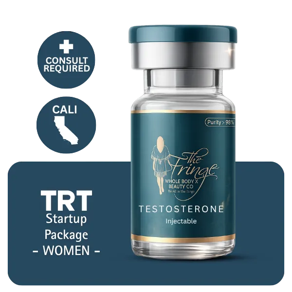 TRT CALI Women's Startup Package (Consult, Labs, Cypionate 200mg/mL 10mL)