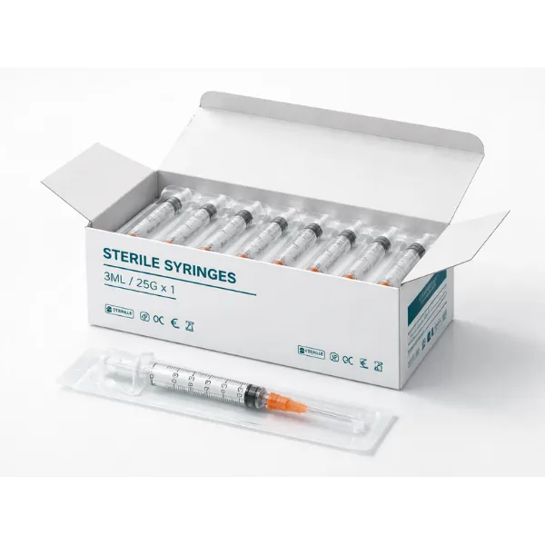 Box of 100 syringes