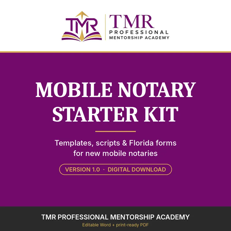 Mobile Notary Starter Kit