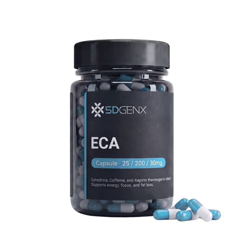 ECA (Ephedrine/Caffeine/Aspirin) 25/200/30mg Capsules  