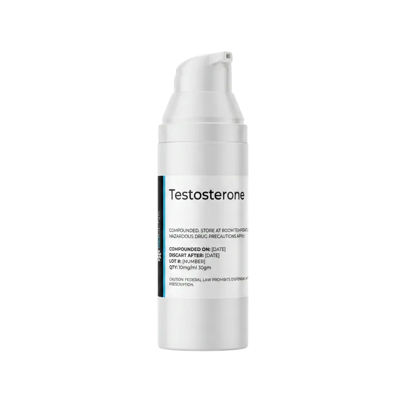 Testosterone Cream 10mg/ml 30gm Bottle
