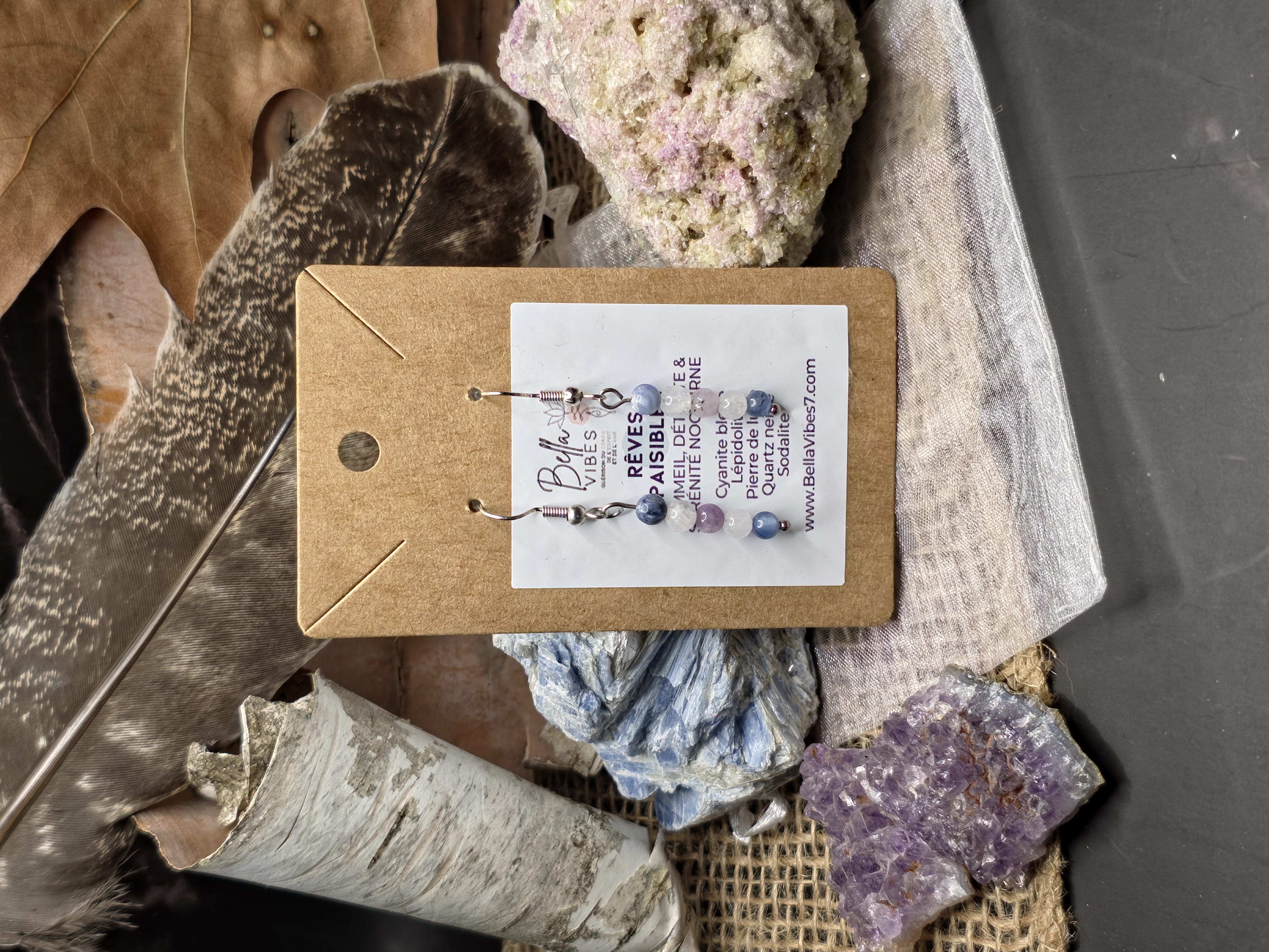 Rêves Paisibles - Boucles d'oreilles