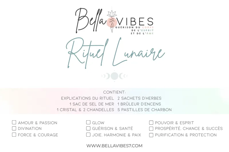 Boîte Rituel Lunaire