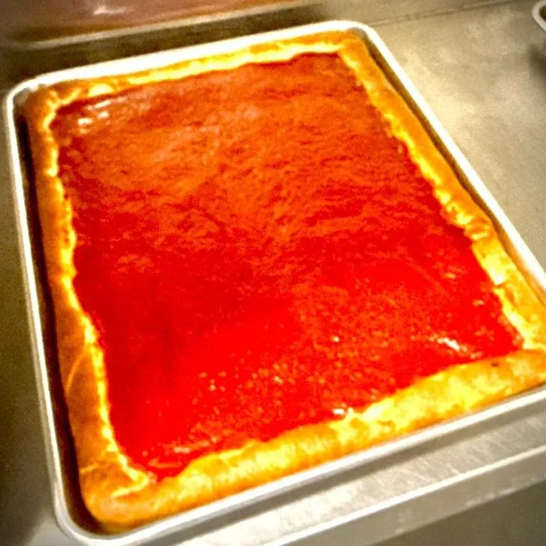 Half Sheet Tomato Pie 12x17
