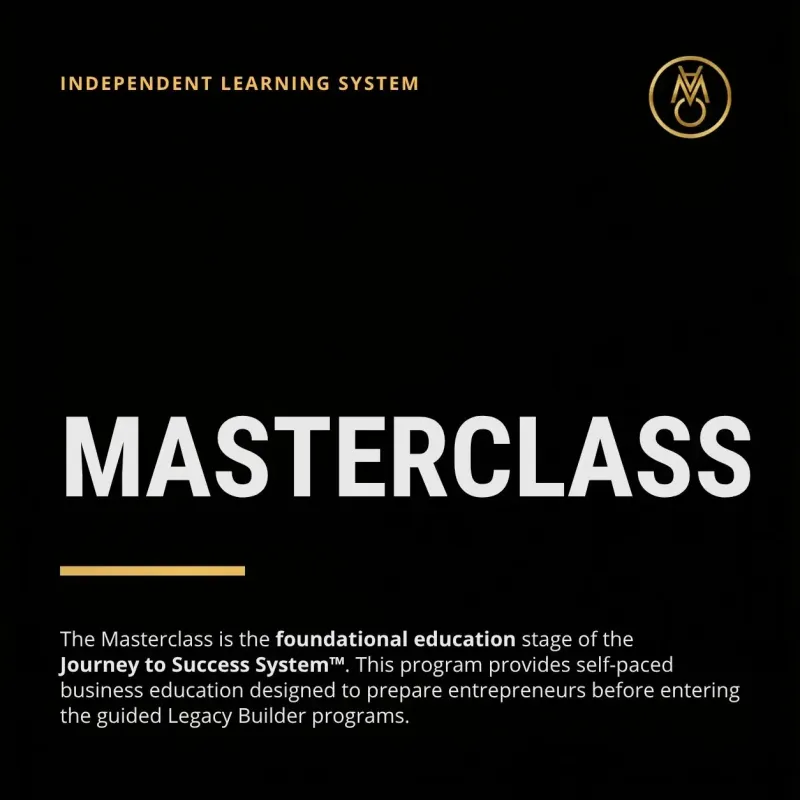 Masterclass: How to Start a Million-Dollar Business