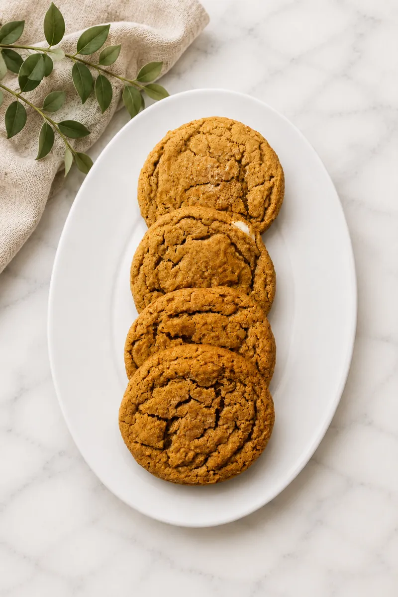 Pumpkin Spice Cheesecake Cookie