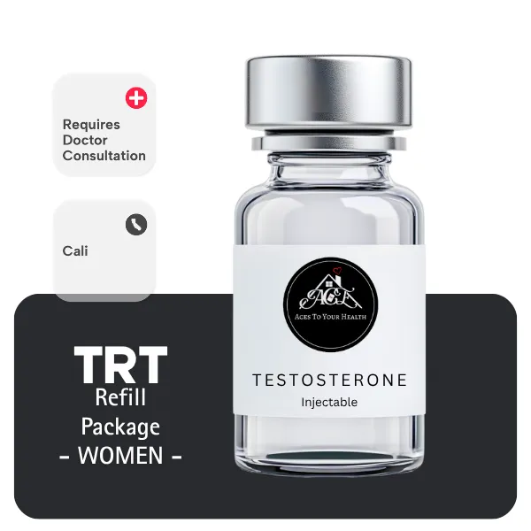 TRT CALI Women's Refill Package (Cypionate 200mg/mL 10mL)