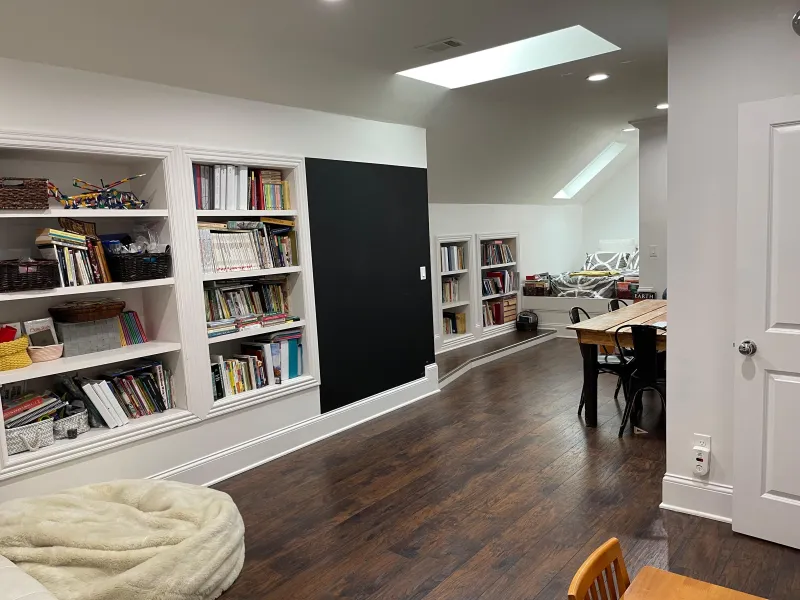 Blue Custom Cabinets