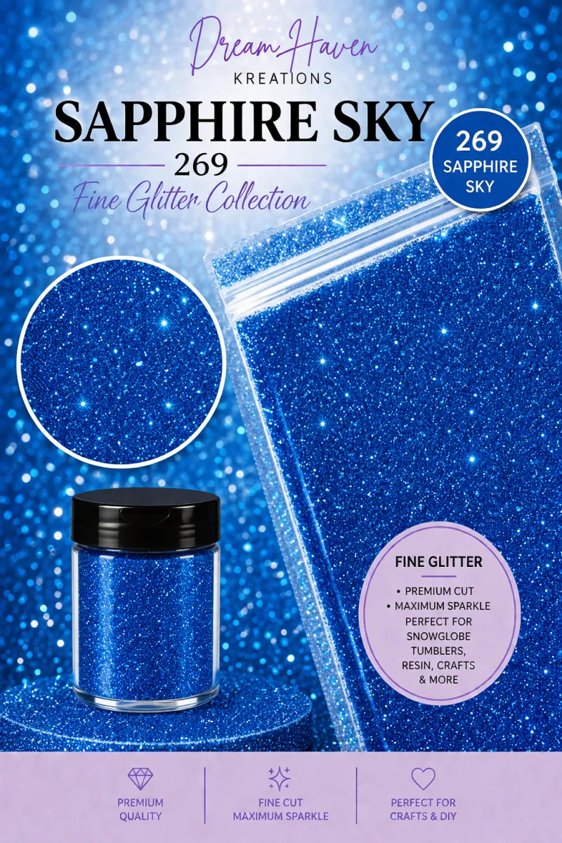 DreamHaven Fine Glitter Collection – Fine Craft Glitter