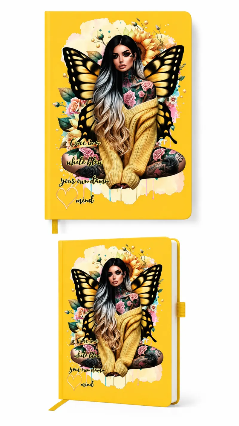 A5 Premade Notebooks – Exclusive Designer Covers | 192 & 240 Page Journals