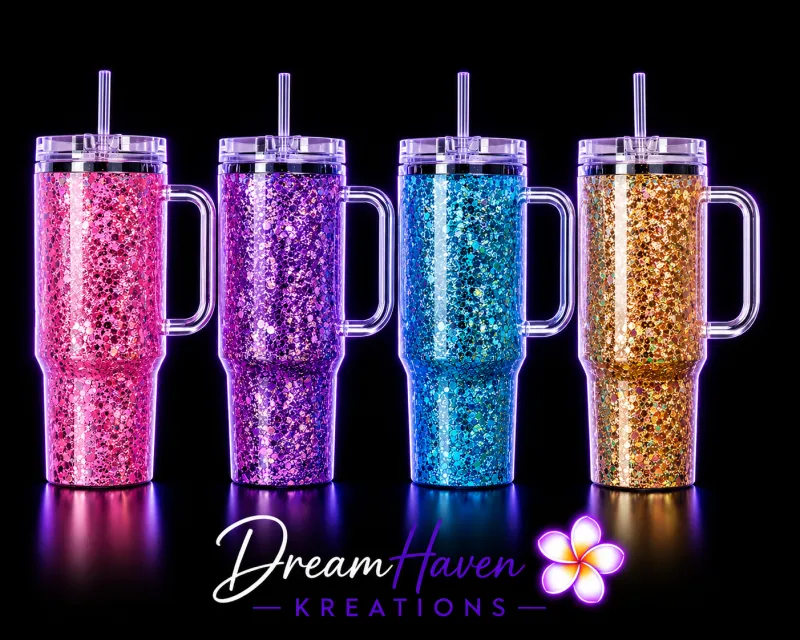 Custom 40oz Snowglobe Tumblers
