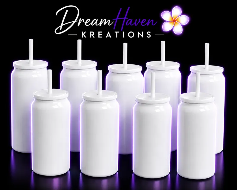 16oz White Sublimation Tumbler – Premium Blank for Custom Designs