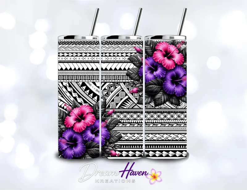 Custom Cultural-Inspired Tumblers