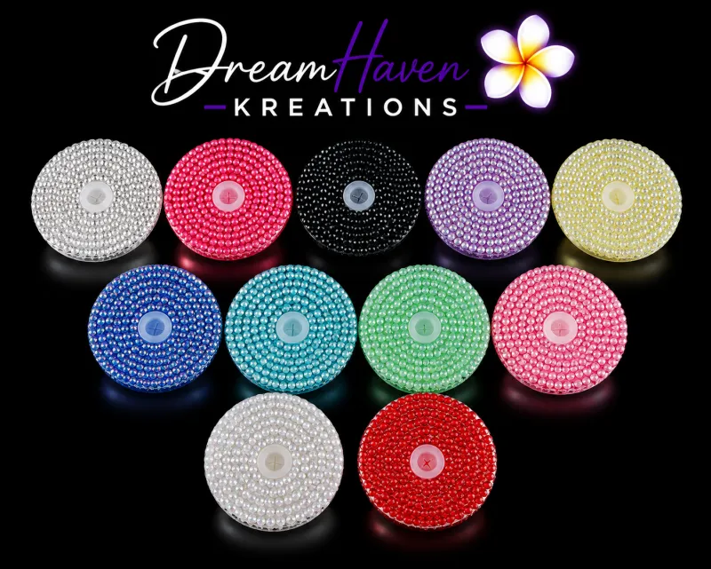 10 Pack Rhinestone Acrylic Tumbler Lids – 16oz & 20oz Tumblers