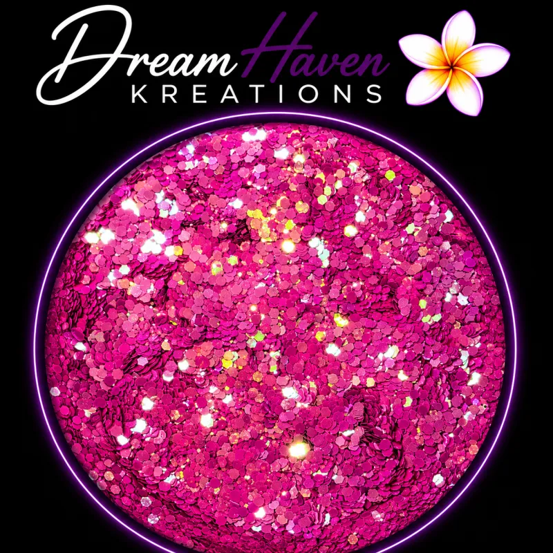 Pink - Chunky Glitters