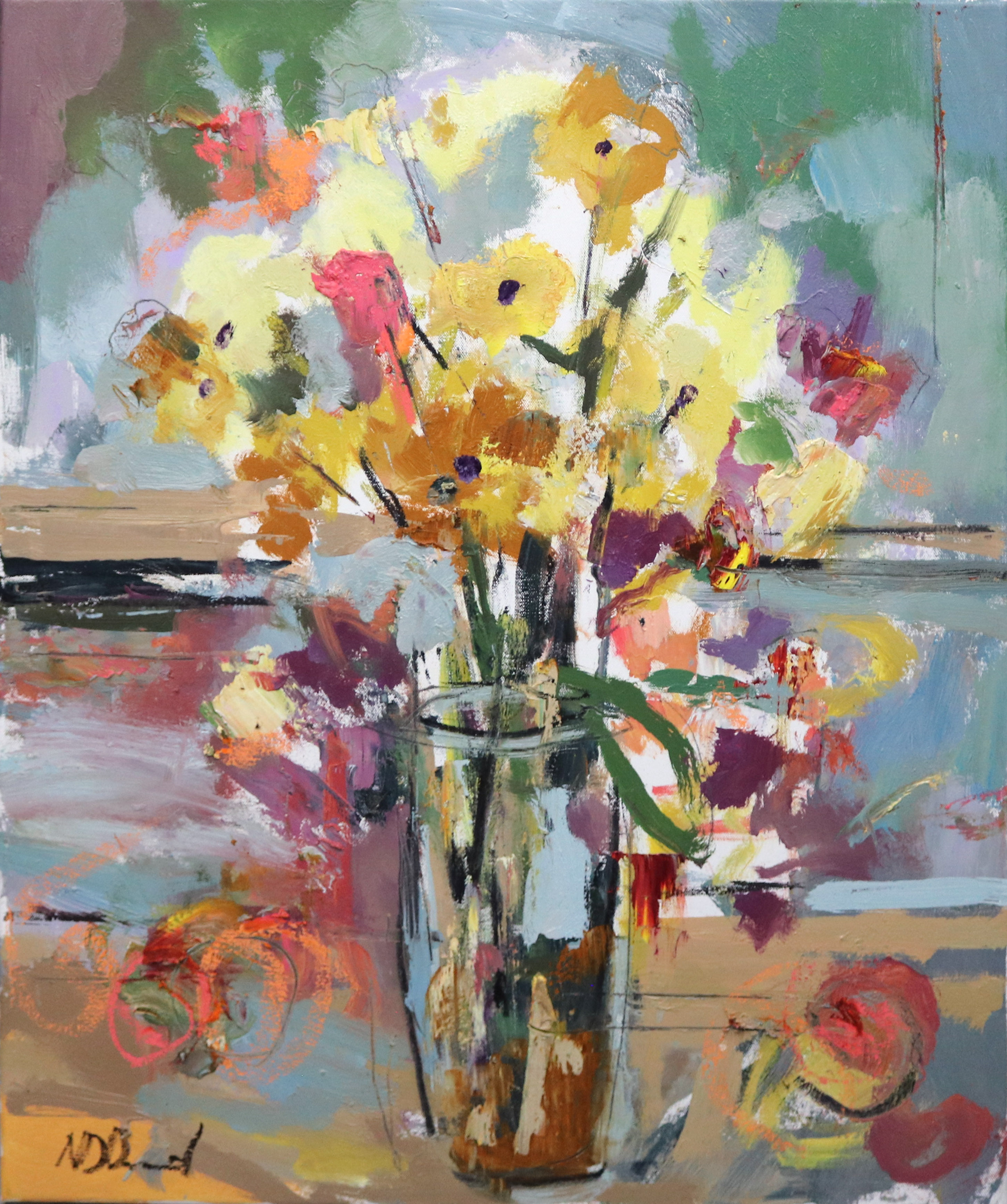 Noah Desmond - Untitled floral ND030