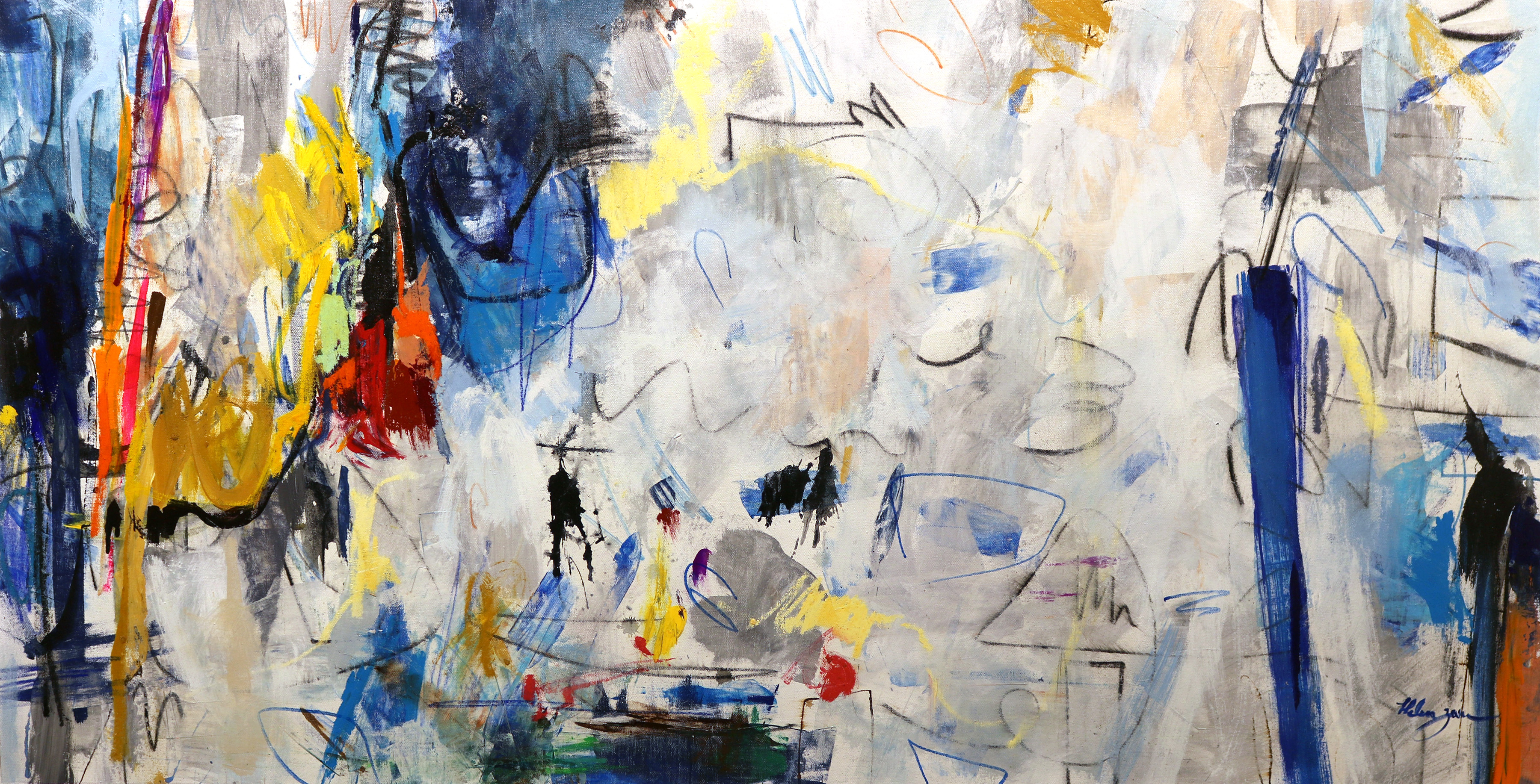 Helen Zarin - Untitled Abstract