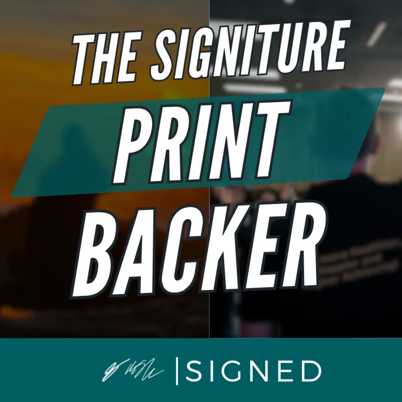 Signature Backer Bundle | The Productive Pause - Volume 1