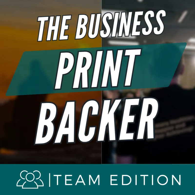 Business Backer Bundle | The Productive Pause - Volume 1