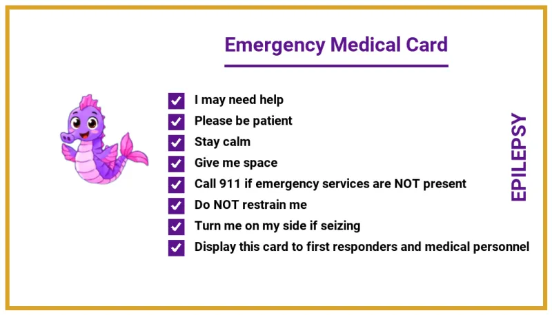 Emergency Wallet Card