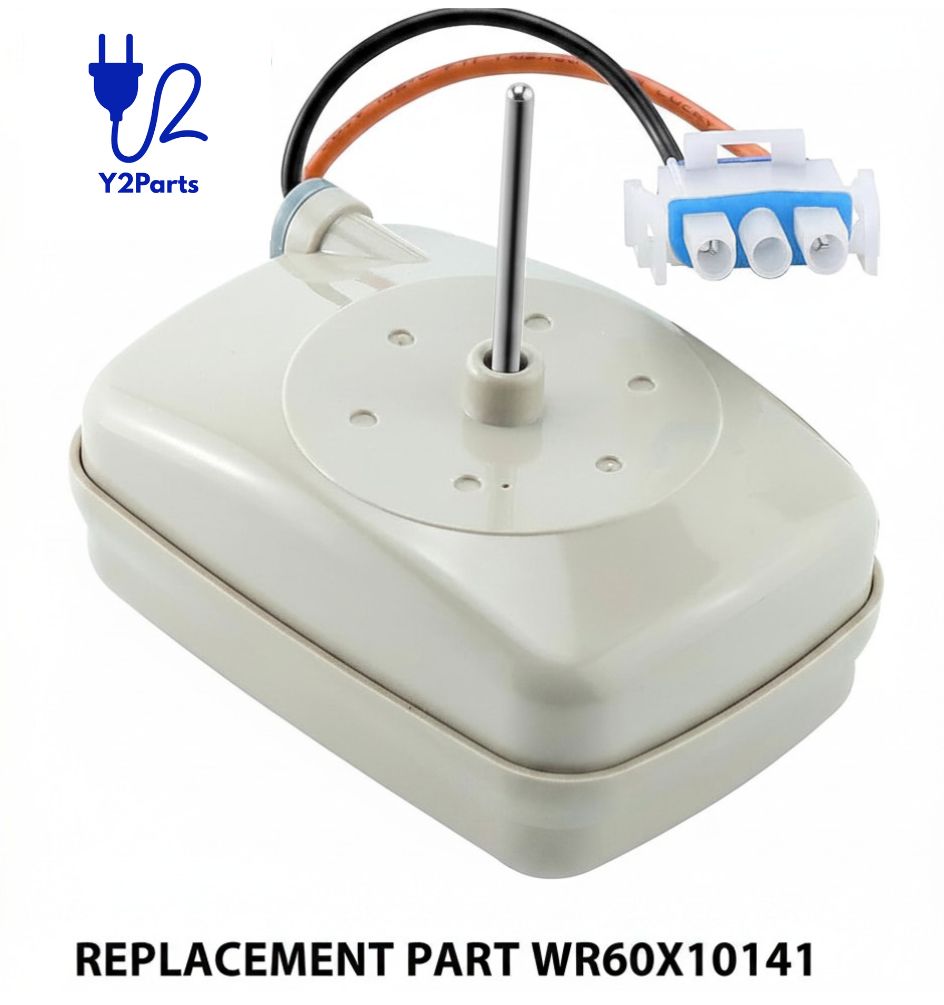 Y2PARTS WR60X10141 Refrigerator Evaporator Fan Motor Replacement for GE Hotpoint Refrigerators