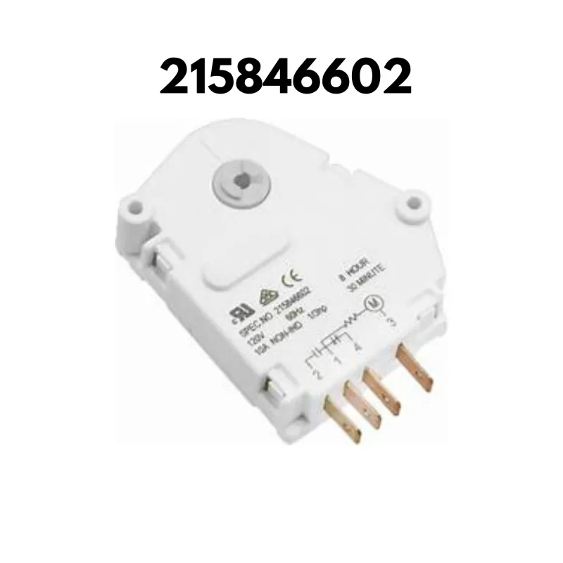  Genuine OEM 215846602 Refrigerator Defrost Timer 120V 60Hz