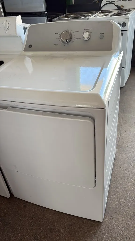 GE Clothes Dryer – White – Multiple Drying Cycles – Tested & Working