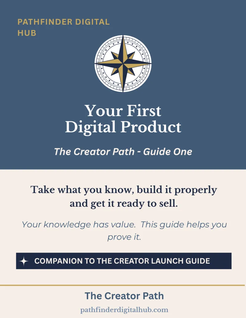 Your First Digital Product