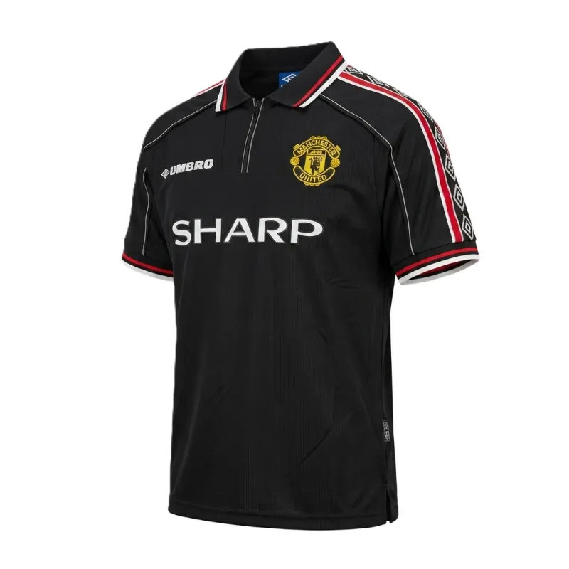  MANCHESTER UNITED BLACK CONCEPT RETRO JERSEY