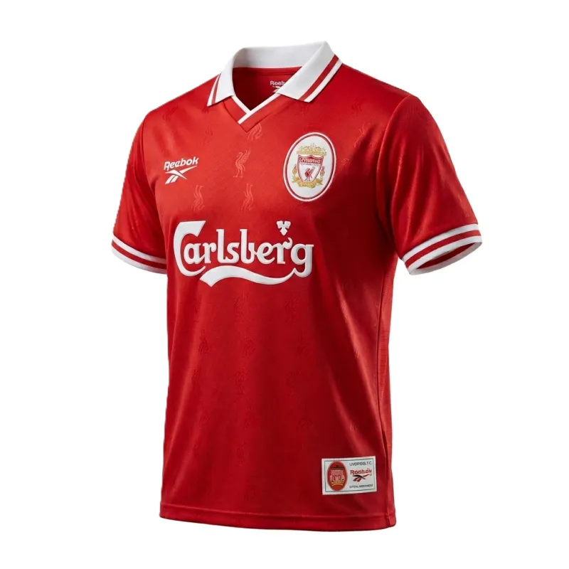 REEBOK LIVERPOOL FC 1996-1997 HOME RETRO JERSEY 