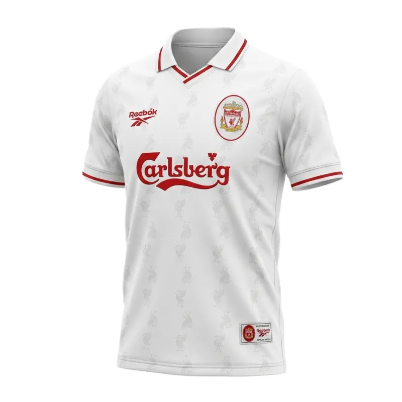 LIVERPOOL FC WHITE CONCEPT RETRO JERSEY 
