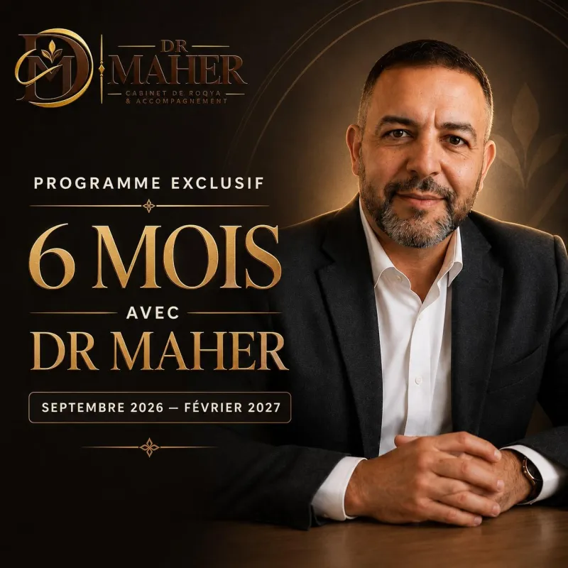 Programme exclusif — 6 mois avec Dr Maher