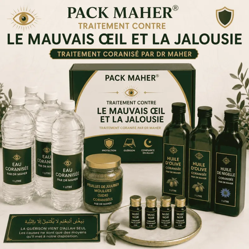 Pack Maher® – Traitement contre le Mauvais Œil et la Jalousie