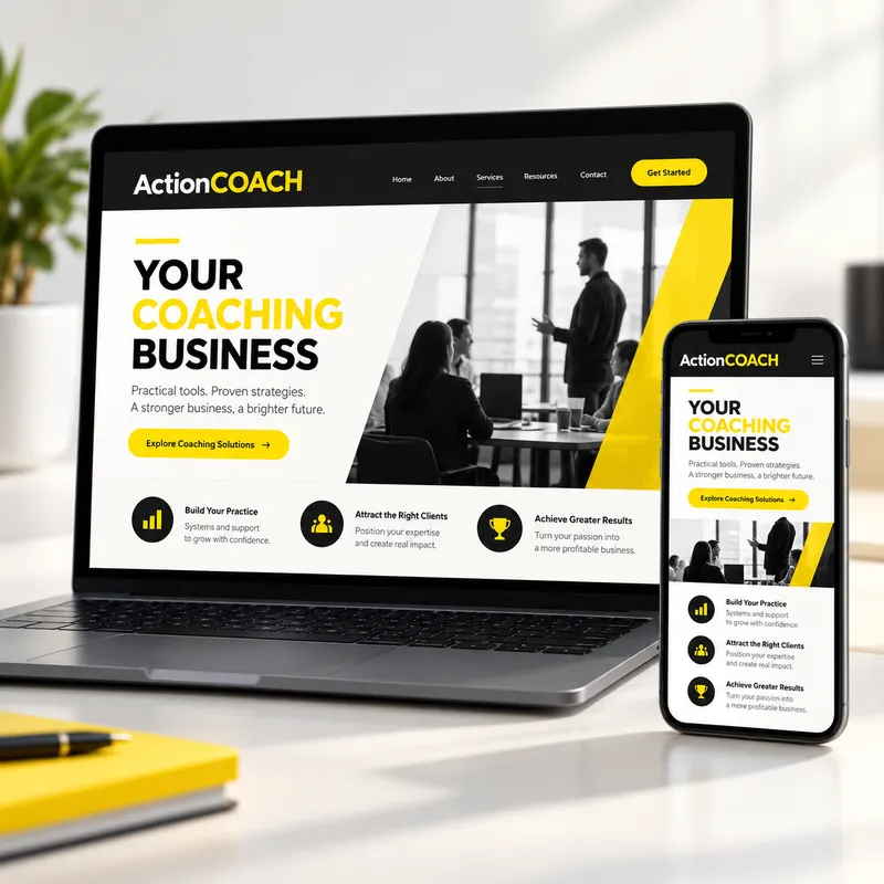 Coach Microsite & QR Setup