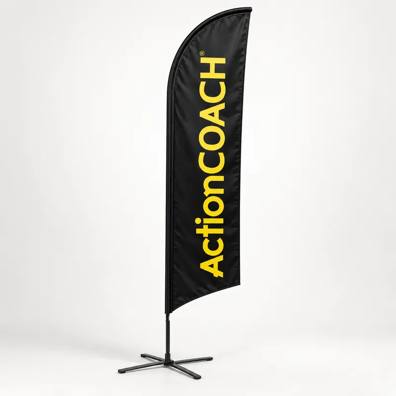 Outdoor Telescopic Banner Flag