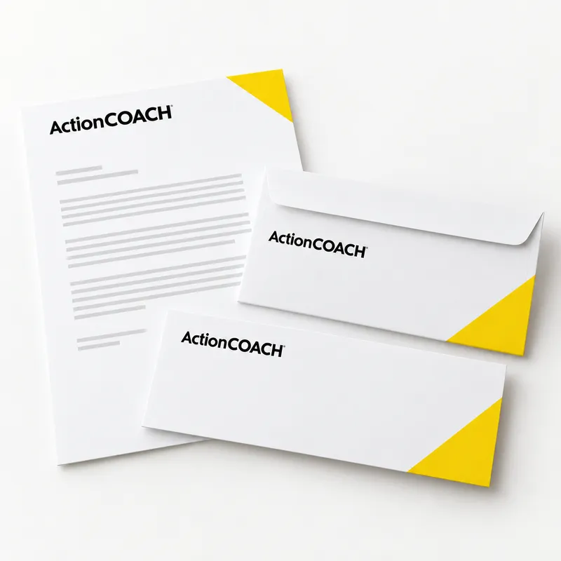 Branded Letterhead, Compliment Slips, and Envelopes
