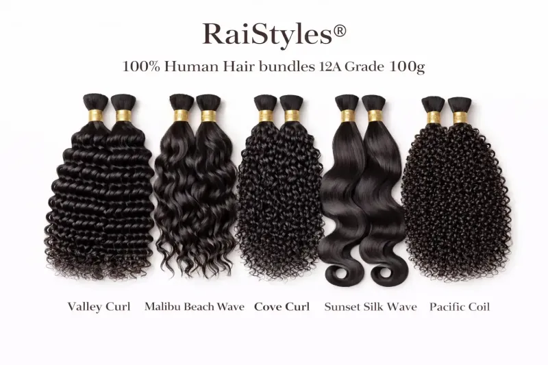 RaiStyles®️Raw Clean 12A Human Hair Bundles 100g