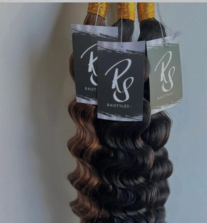 RaiStyles®️Raw Clean 12A Human Hair Bundles 100g