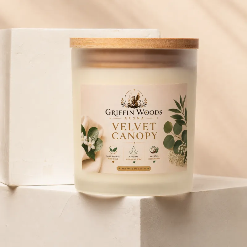 Velvet Canopy Candle – 8 Oz Luxury Scented Candle