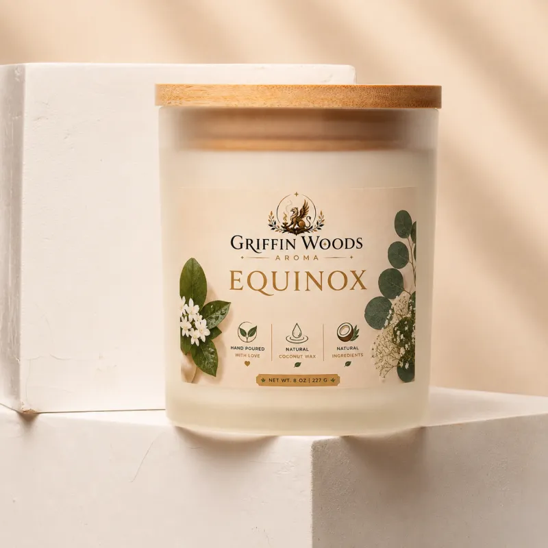 Equinox Candle – 8 Oz Balanced Luxury Scented Candle