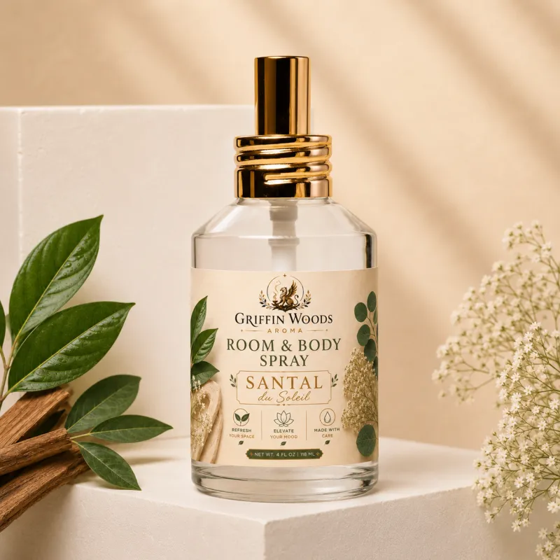 Santal du Soleil Room & Body Spray – Warm Luxury Mist