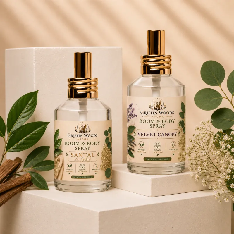 Velvet Soleil Spray Duo – Velvet Canopy + Santal du Soleil Room & Body Spray Bundle
