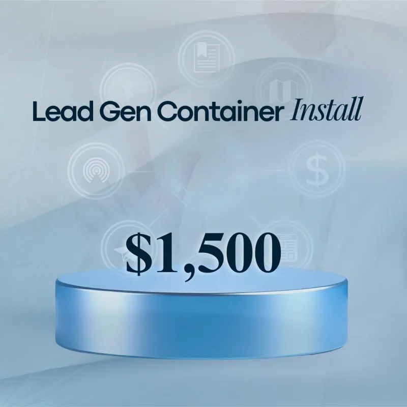 Lead Gen Container Install