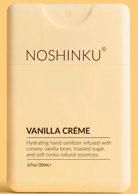 Noshinku Vanilla Cream Hand Sanitizer Spray 