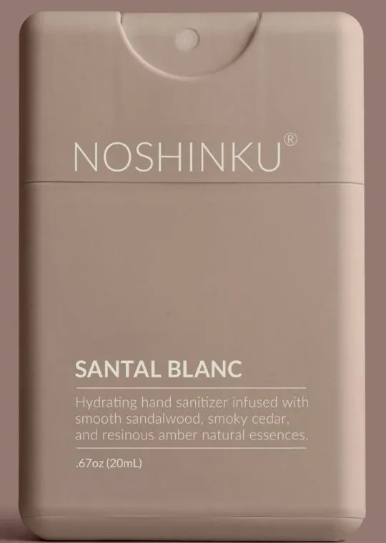 Noshinku Hand Sanitizer Spray Santal Blanc