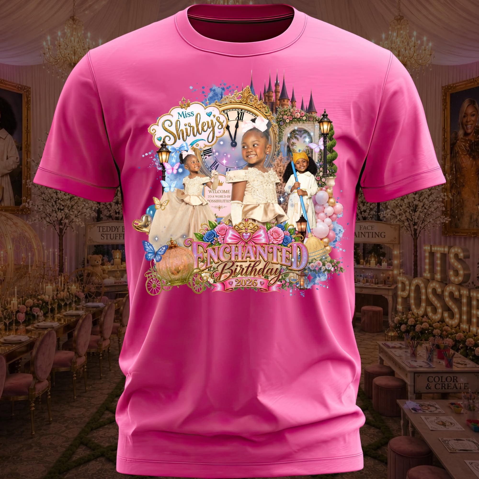 Birthday's Pink Shirt