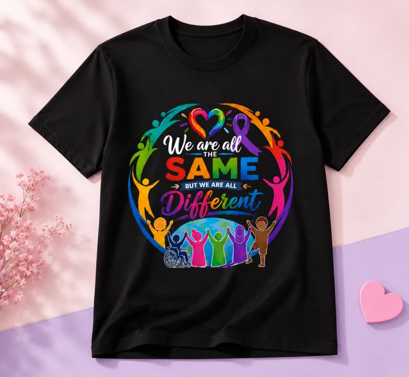 We Are All The Same Black Shirt