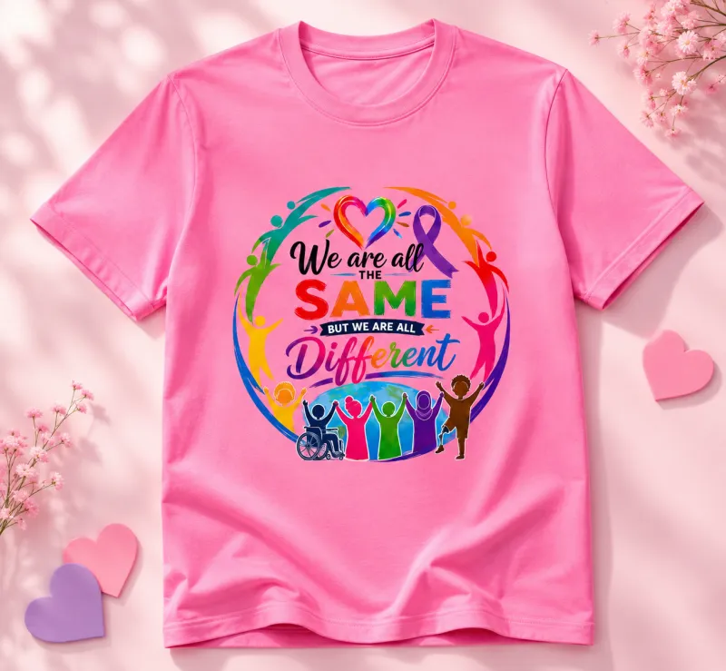 We Are All The Same Pink Shirt