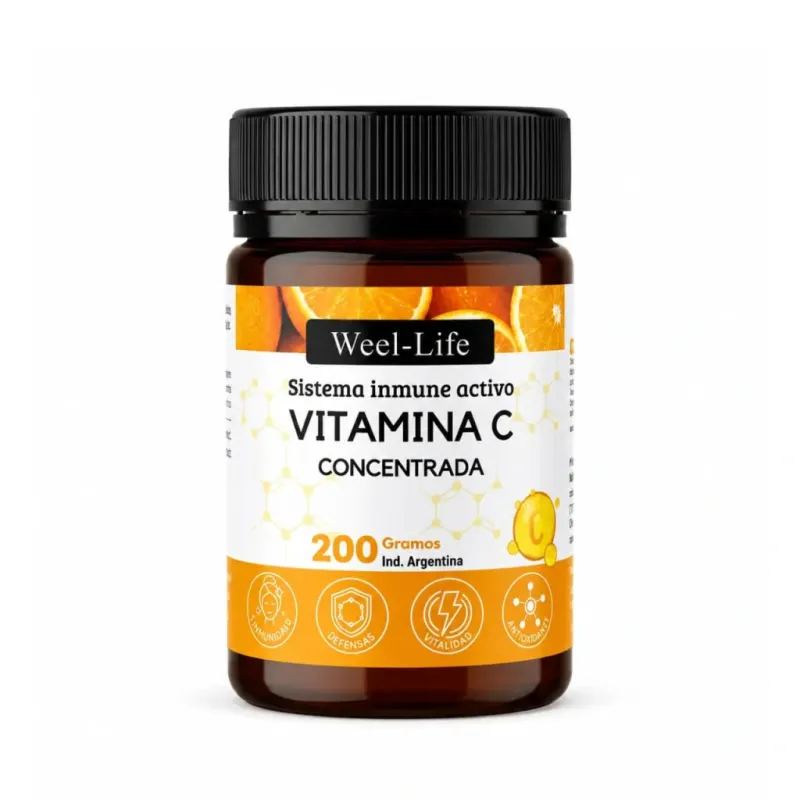 Vitamina C pura en polvo